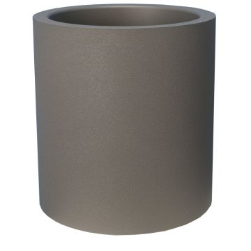 Pot Granit Rond Ø50 Gris - Riviera