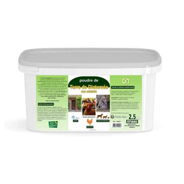 Terre de diatomée - Lifland - Pour volailles - 2,5Kg
