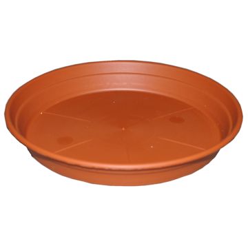 Soucoupe  Cocoripot Ø27 cm - Chapelu - Brique