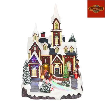 Eglise - Village de Noël - 45 cm