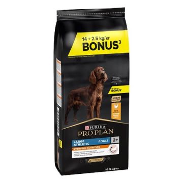 CROQUETTE CHIEN LARGE ADULT ATHLETIC OPT IBALANCE - PRO PLAN - 14 + 2,5 KG OFFER