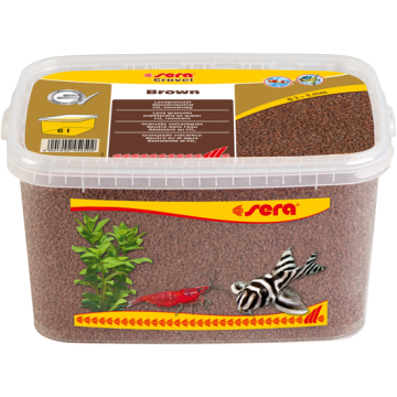 Gravier coloré marron - Scaper ø2?3 mm - 6 l - Sera