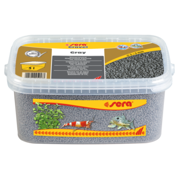 Gravier coloré gris - Scaper ø2?3 mm - 3 l - Sera
