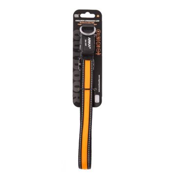 COLLIER LED POUR CHIEN - MARTIN SELLIER- ORANGE - 2,5 X 45 - 63 CM