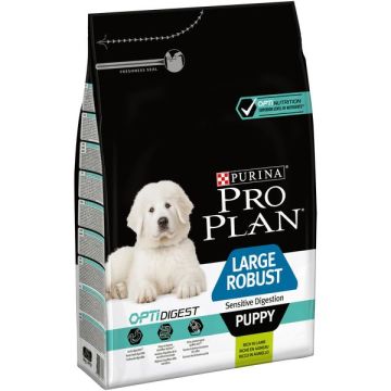 Croquettes Optidigest pour chiot large robust - Pro Plan - Riche en agneau - 12kg