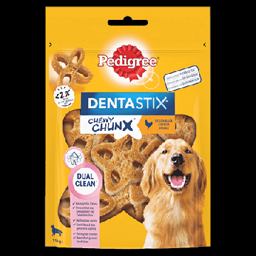 PEDIGREE Dentastix Chewy Chunx M/L Poulet