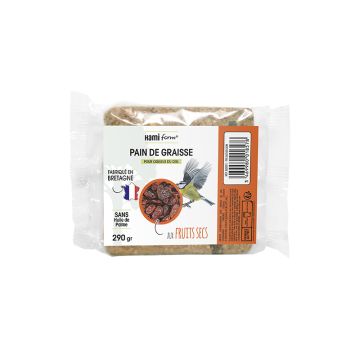 Pain de graisse aux fruits secs - 290 gr - Hami Form