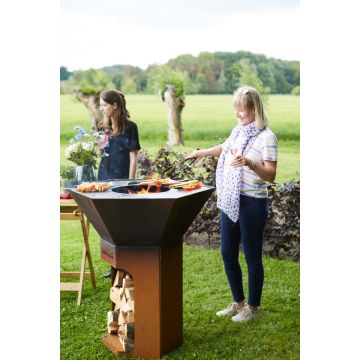 Braséro Nestor original corten - Barbecook
