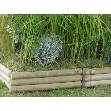 Bordure en bois Bocage - 55 X 15/30 cm
