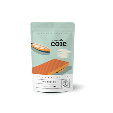 Café moulu Eté Breton 250g - Cafés Coïc