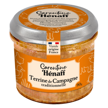 Terrine de campagne traditionnelle - Corentine Hénaff - 90g