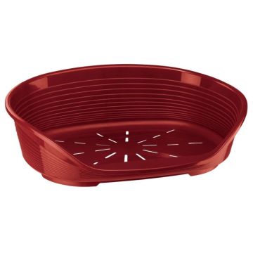 Corbeille Siesta Deluxe 10 - Ferplast -93,5 x 68 x h 28,5 cm - Bordeaux