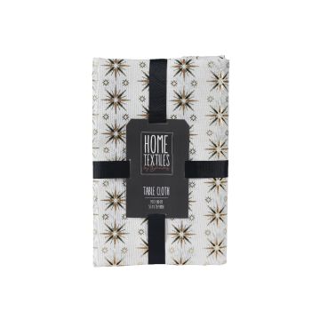 Nappe motifs étoiles - 140x180 cm