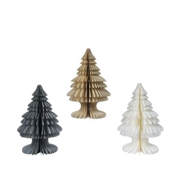 Sapin en papier - 90 cm - Modèle au choix