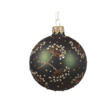 Boule pissenlit mate - Vert - Verre
