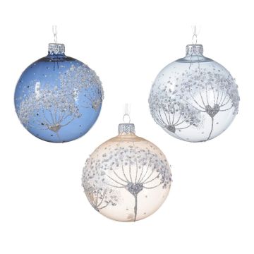 Boule pissenlit - Transparente - Verre - Modèle au choix
