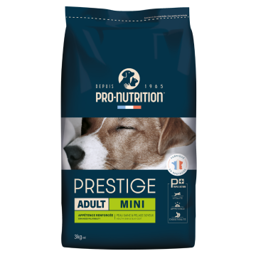 Croquettes Prestige pour petit chien - 3 kg - Pro-nutrition