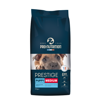 Croquettes Prestige pour chiot de taille moyenne - 12 kg - Pro-nutrition
