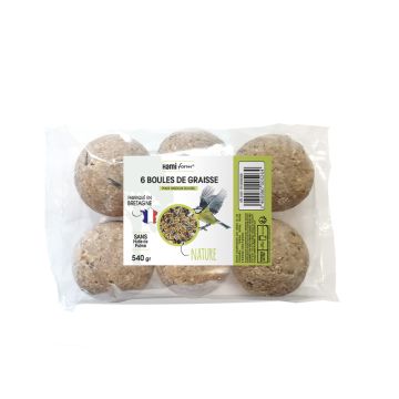 Boules de graisses 90gr x6 sans filet -Hamiform