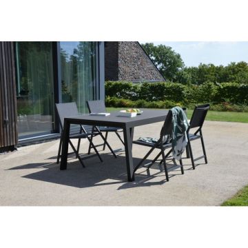 Table aluminium Norah - Arcane - 180/240 x 100 cm