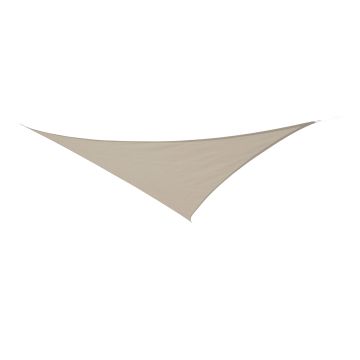 Voile d'ombrage triangulaire - Jardiline - 3,6 x 3,6 m - sable