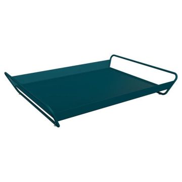Plateau Alto - Fermob - 53 x 38,5 cm - Bleu acapulco