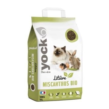 LITIÈRE MISCANTHUS BIO 10KG - YOCK