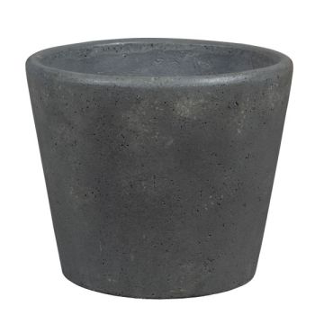 Pot Montreal cone Ø25H20 Gris