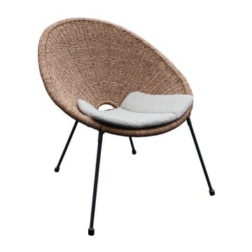Fauteuil de jardin lounge Tornado – Confort et design moderne