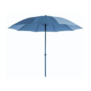 Parasol Ø270 cm en aluminium, inclinable, déperlant, léger