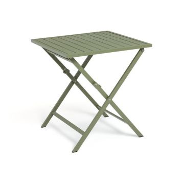 Table de jardin pliante en aluminium