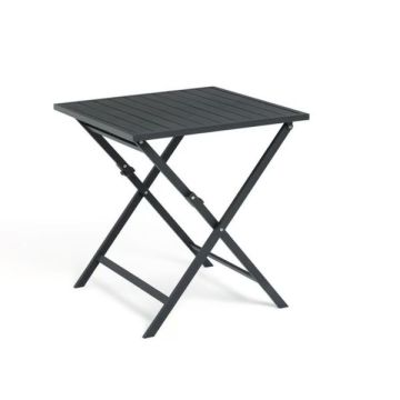 Table de jardin pliante, aluminium léger