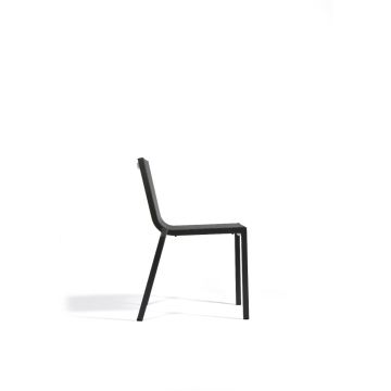 Chaise de jardin empilable Itac en aluminium