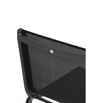 Chaise de jardin empilable Itac en aluminium