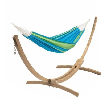 Pack Amazonas Kronos Santana Green – Hamac avec support en bois