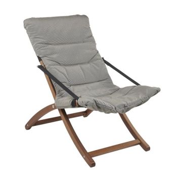Fauteuil en bois Linda 2 places relax –Structure noyer