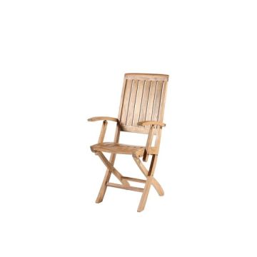Fauteuil Hermis en bois massif