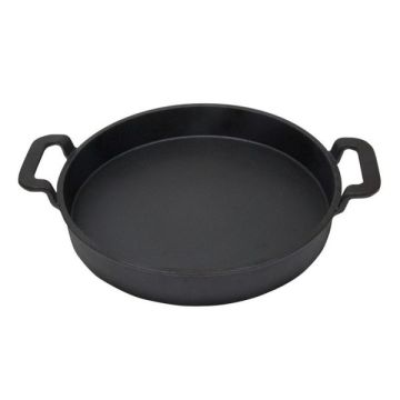 Plat de cuisson en fonte de pour barbecue ou kamado - Grill Guru