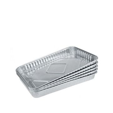 Barquette en aluminium lot de 5 - Napoleon