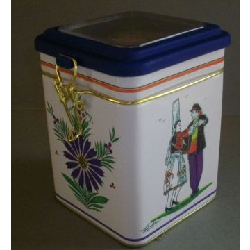 Galettes bretonnes - petite boîte à fenêtre carrée - Les galettes de Belle Isle - 180 gr
