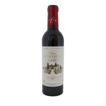 Vin Bordeaux Château Monconseil Gazin - Blaye Côtes de Bordeaux - 37,5 cl
