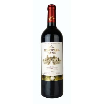 Vin rouge Côtes de Bordeaux - Château Monconseil Gazin - 75 cl