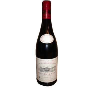 Vin rouge Beaujolais - Moulin à vent  - Cave du château de chénas - 75 cl