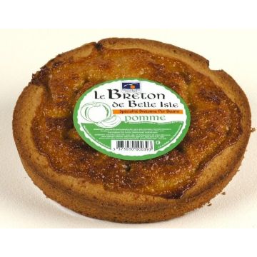 Gâteau breton à la pomme - Le breton de Belle Isle en Terre - 400 gr