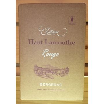 Vin Bergerac - Château Haut Lamouthe - Rouge- Bag in Box de 5 litres 