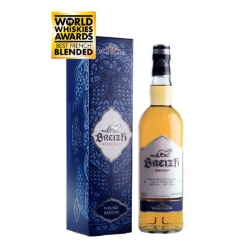 Whisky Breton Blended 'BREIZH' - Distillerie Warenghem - 42° - 70 cl