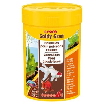Granulés pour poissons rouges Goldy - Sera - 30 gr