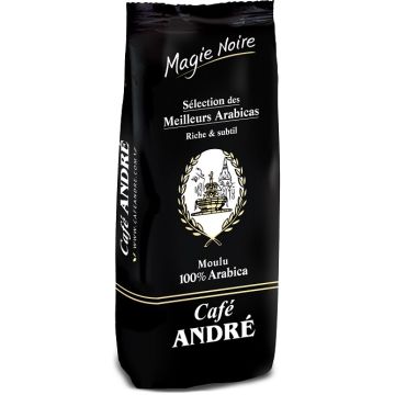 Café moulu Magie noire - Café André - 100% arabica - 250 gr 
