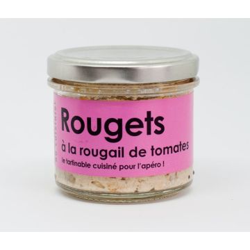 Rillettes Rougets à la rougail de tomates - L'atelier du cuisinier - 80 g