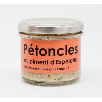 Rillettes Pétoncle au piment d'Espelette - L'atelier du cuisinier - 80 g